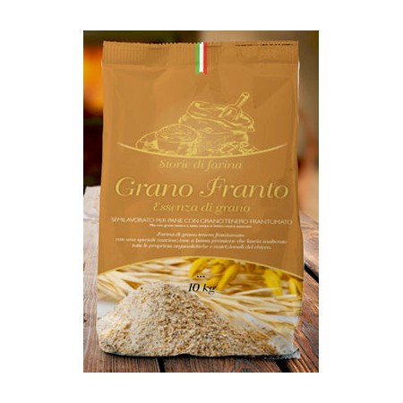GRANO GREZZO FRANTO INTEGRALE KG.10